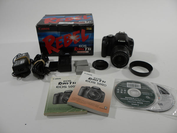 Canon EOS Rebel T1i 15mp Digital SLR w/EF-S 18-55mm Digital Cameras - Digital SLR Cameras Canon 1570517681