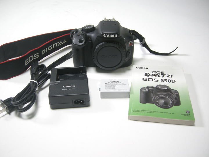 Canon EOS Rebel T2i 18.0mp Digital SLR Body Only S/C 4,694 Digital Cameras - Digital SLR Cameras Canon 1022321499