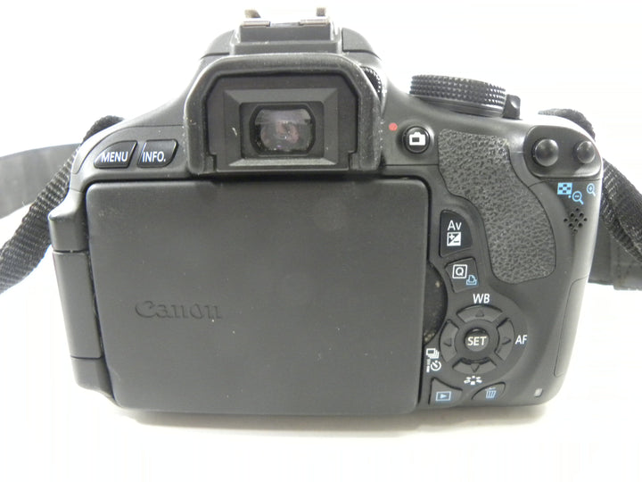 Canon EOS Rebel T3i 18.0mp Digital SLR w/EF-S 18-55 S/C 30,542 Digital Cameras - Digital SLR Cameras Canon 222076070852