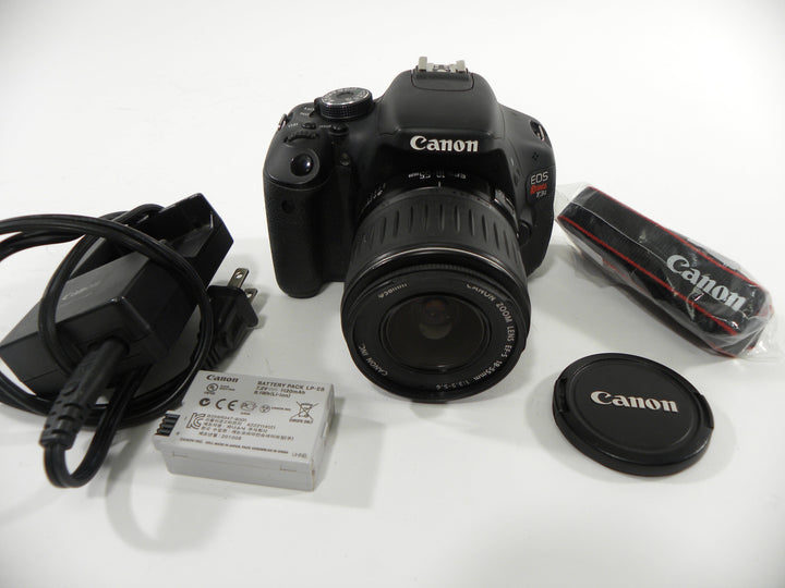 Canon EOS Rebel T3i 18.0mp Digital SLR w/EF-S 18-55 Shutter Ct. 4,477 Digital Cameras - Digital SLR Cameras Canon 352077143480