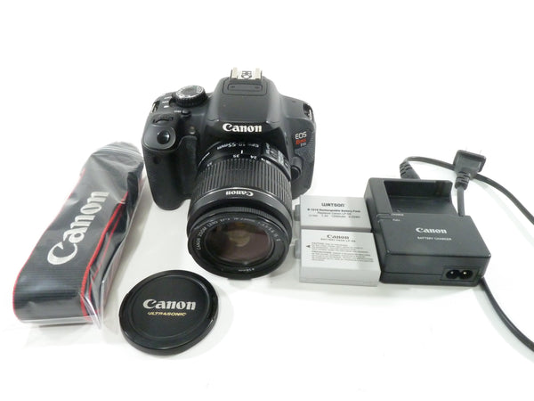 Canon EOS Rebel T4i 18mp Digital Camera w/EF-S 18-55mm Shutter Ct. 10,050 Digital Cameras - Digital SLR Cameras Canon 082033044758