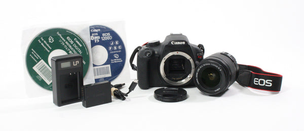 Canon EOS Rebel T5 18.0mp Digital SLR w/EF-S 18-55 IS II Shutter Ct. 9,752 Digital Cameras - Digital SLR Cameras Canon 082073101763