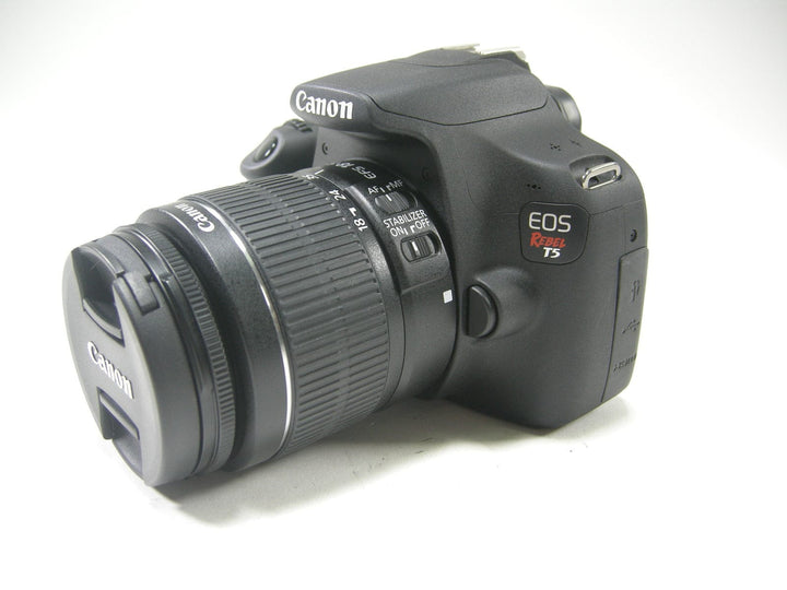 Canon EOS Rebel T5 18mp Digital SLR w/EF-S 18-55 f3.5-5.6 IS II S/C 258 Digital Cameras - Digital SLR Cameras Canon 072073066372