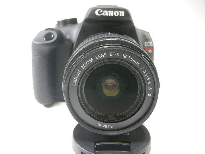 Canon EOS Rebel T5 18mp Digital SLR w/EF-S 18-55 f3.5-5.6 IS II S/C 258 Digital Cameras - Digital SLR Cameras Canon 072073066372