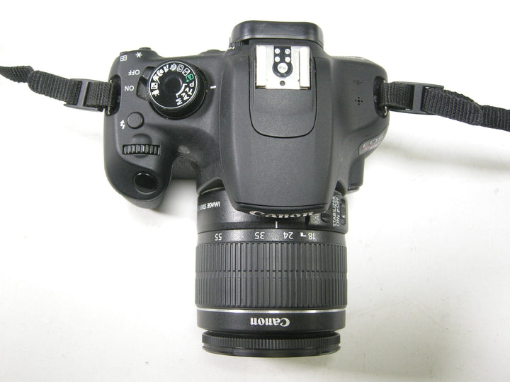 Canon EOS Rebel T5 18mp Digital SLR w/EF-S 18-55mm f3.5-5.6 IS II Shutter #3,268 Digital Cameras - Digital SLR Cameras Canon 132073015353
