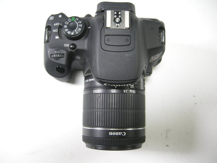 Canon EOS Rebel T5i 18.0mp Digital SLR w/18-55 Shutter Ct. 12,454 Digital Cameras - Digital SLR Cameras Canon 072031035347