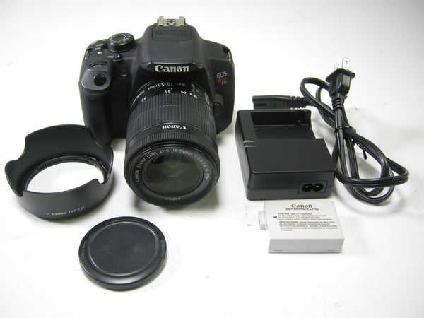 Canon EOS Rebel T5i 18.0mp Digital SLR w/18-55 Shutter Ct. 12,454 Digital Cameras - Digital SLR Cameras Canon 072031035347