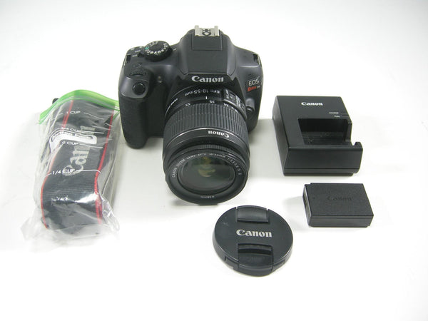 Canon EOS Rebel T6 18.0mp Digital SLR w/18-55 Shutter Ct. 5,918 Digital Cameras - Digital SLR Cameras Canon 042070029746