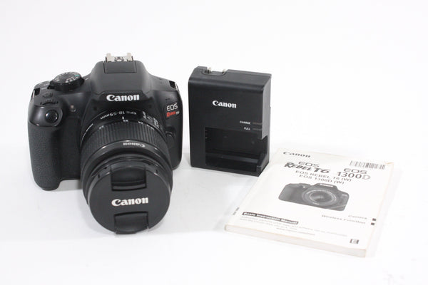 Canon EOS Rebel T6 w/18-55mm F3.5-5.6 IS III Digital Cameras - Digital SLR Cameras Canon 102071027412