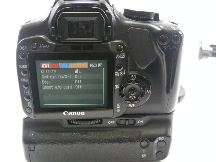 Canon EOS Rebel XTi 10.1mp Digital SLR w/EF-S 18-55mm f3.5-5.6 II Digital Cameras - Digital SLR Cameras Canon 1521019079