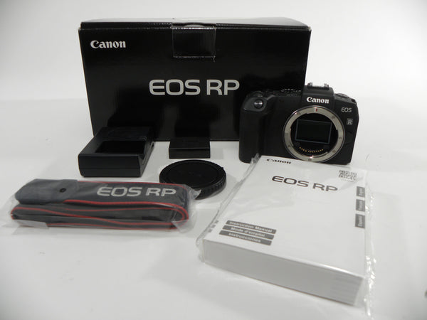 Canon EOS RP 26.2mp Digital Mirrorless Body Only Shutter Ct. Digital Cameras - Digital Mirrorless Cameras Canon 092023001700