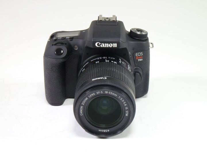 Canon EOS T6s  w/18-55mm F3.5-5.6 IS STM lens - shutter count 5634 Digital Cameras - Digital SLR Cameras Canon 022031002344