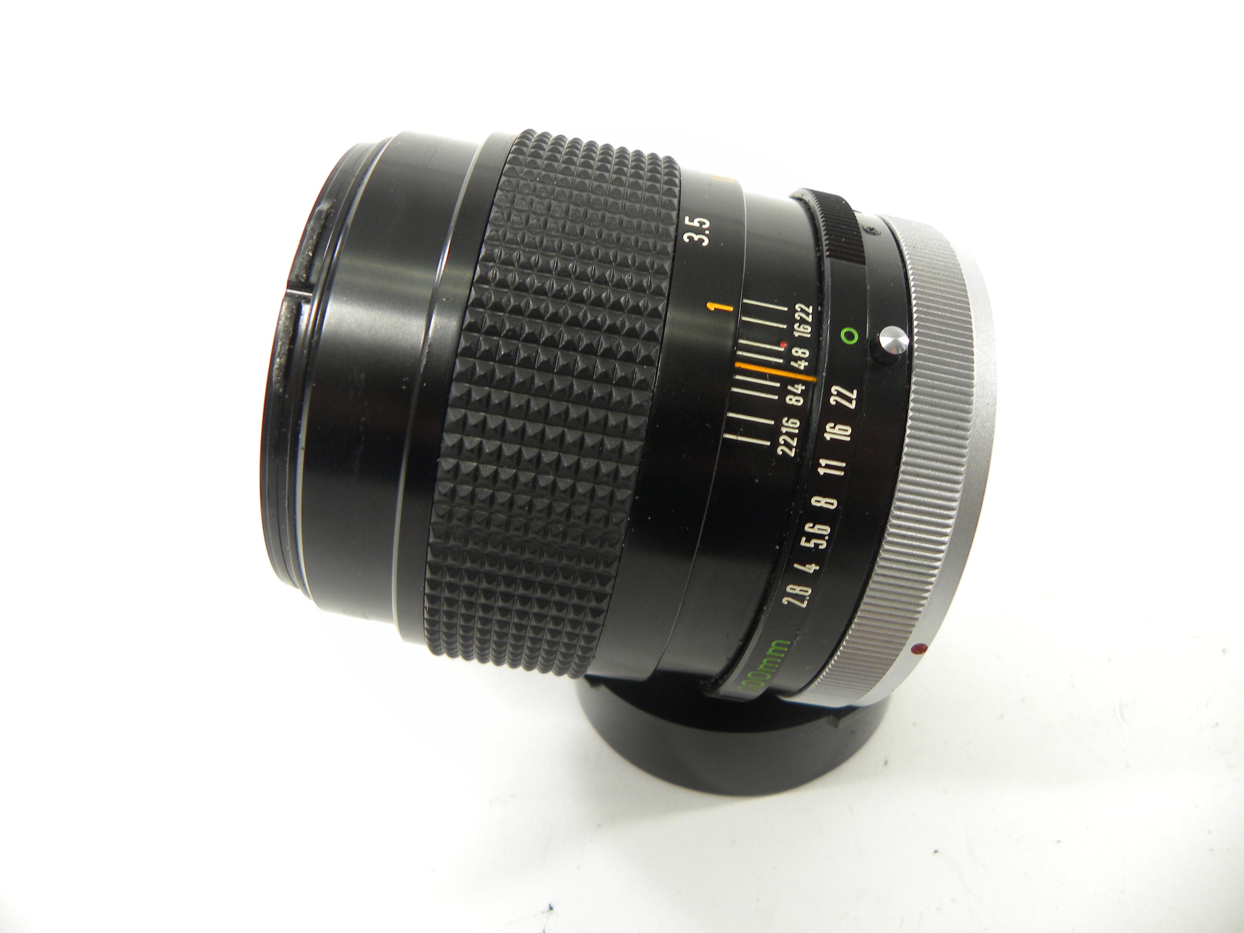 Canon FD 100mm f2.8 S.S.C. – Camera Exchange