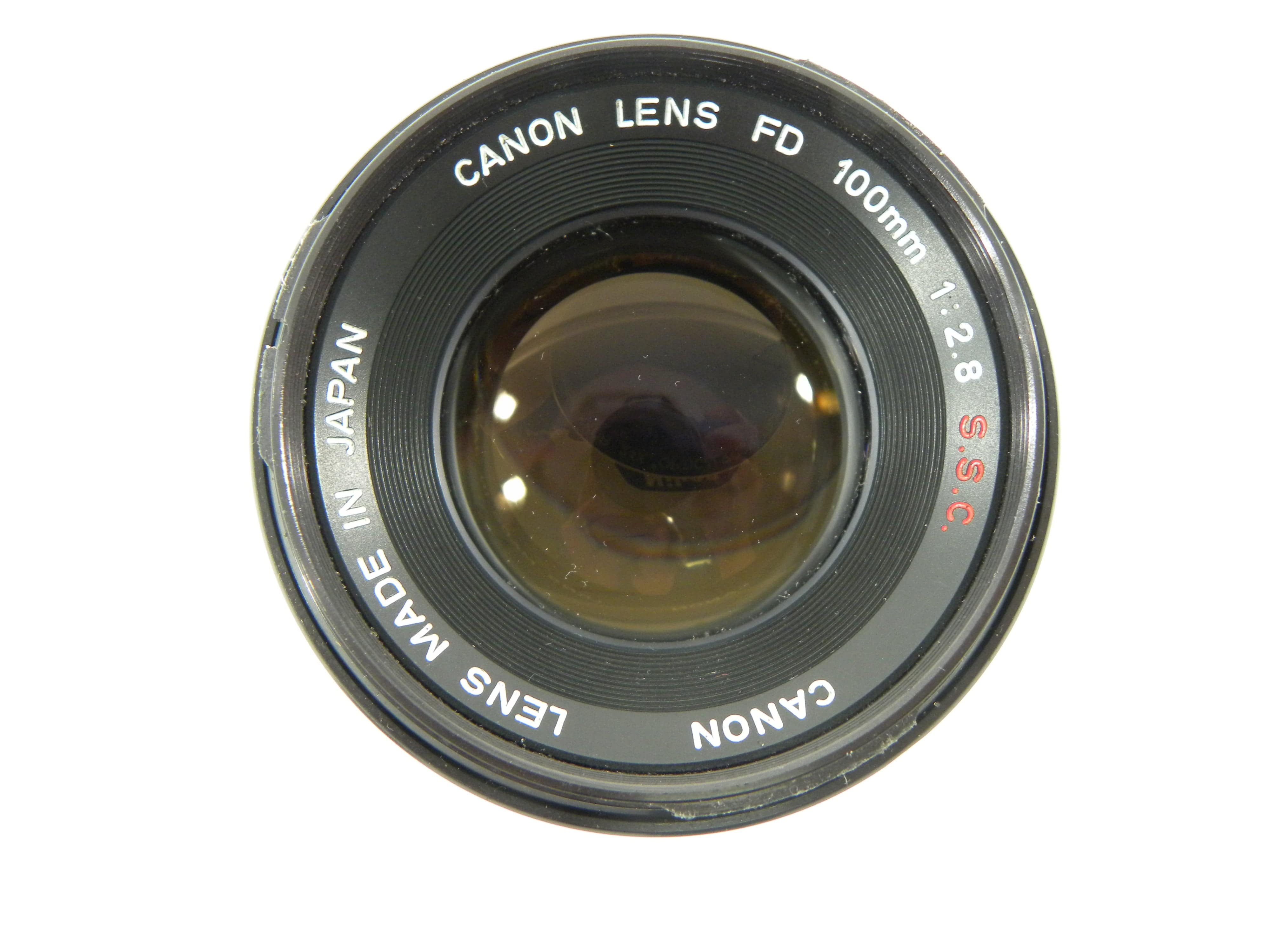 Canon FD 100mm f2.8 S.S.C. – Camera Exchange