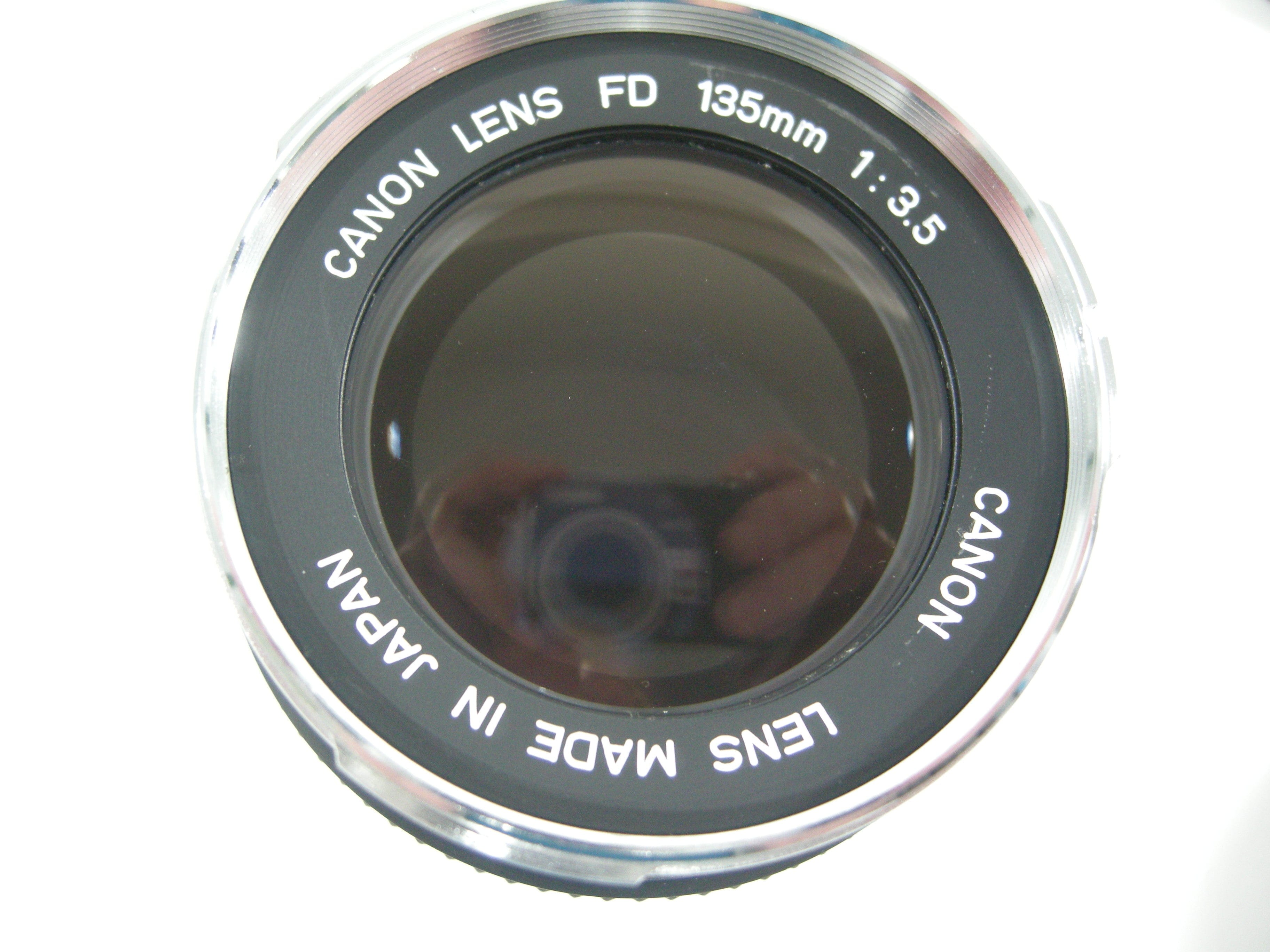 Canon FD 135mm f3.5 Chrome Nose lens – Camera Exchange