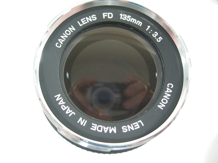 Canon FD 135mm f3.5 Chrome Nose lens Lenses Small Format - Canon FD Mount lenses Canon 16920