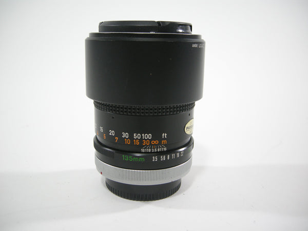 Canon FD 135mm f3.5 Chrome Nose lens Lenses Small Format - Canon FD Mount lenses Canon 16920