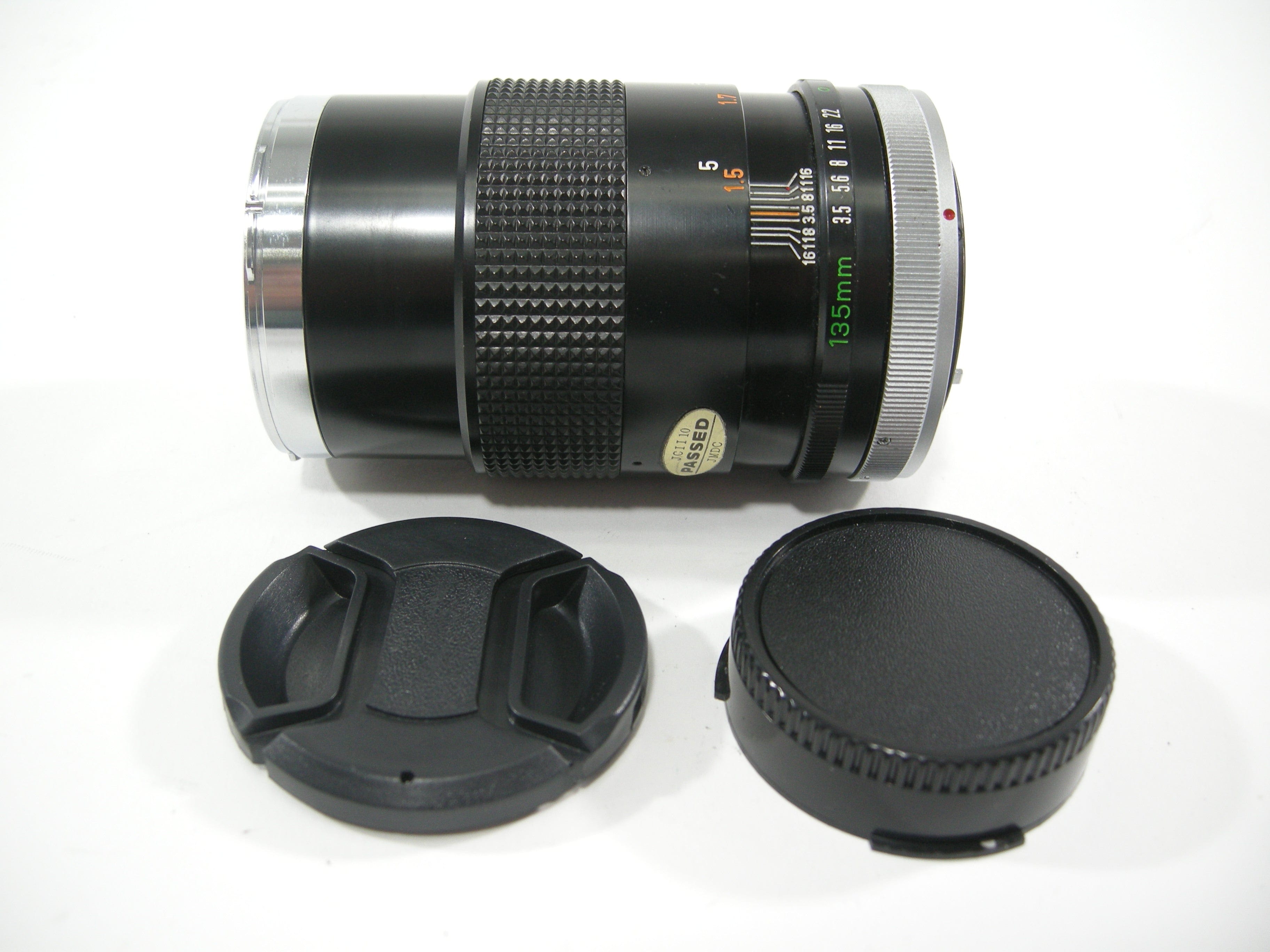 Canon FD 135mm f3.5 Chrome Nose lens – Camera Exchange