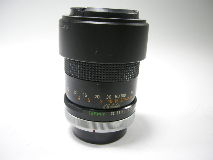 Canon FD 135mm f3.5 lens Lenses Small Format - Canon FD Mount lenses Canon 29328