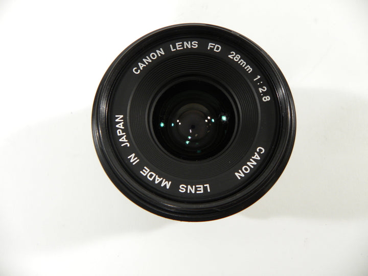 Canon FD 28mm f2.8 lens Lenses Small Format - Canon FD Mount lenses Canon 826623