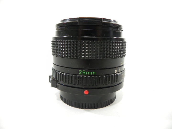 Canon FD 28mm f2.8 Lenses Small Format - Canon FD Mount lenses Canon 398667