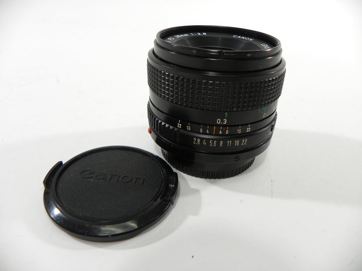 Canon FD 28mm f2.8 Lenses Small Format - Canon FD Mount lenses Canon 398667