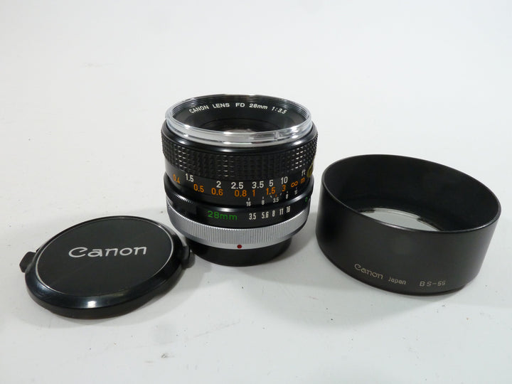 Canon FD 28mm f3.5 Lenses Small Format - Canon FD Mount lenses Canon 38906