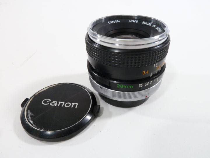 Canon FD 28mm f3.5 Lenses Small Format - Canon FD Mount lenses Canon 45323