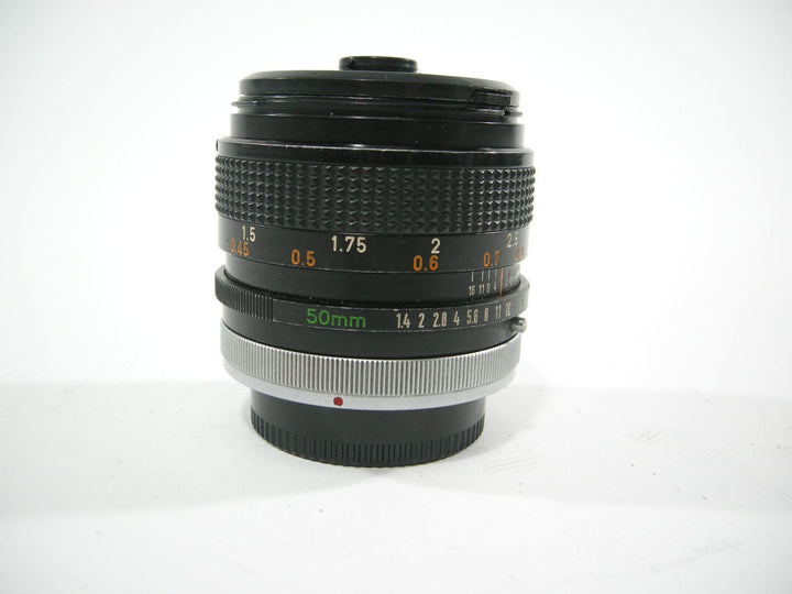 Canon FD 50mm f1.4 S.S.C.   AS IS Lenses Small Format - Canon FD Mount lenses Canon 575404