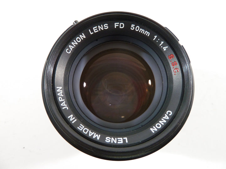 Canon FD 50mm f1.4 S.S.C. Lenses Small Format - Canon FD Mount lenses Canon 1291523