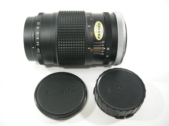 Canon FL 135mm f3.5 lens Lenses Small Format - Canon FD Mount lenses Canon 171201