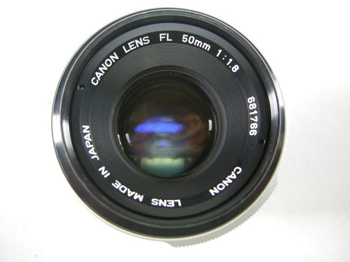 Canon FL 50mm f1.8 lens Lenses Small Format - Canon FD Mount lenses Canon 681766