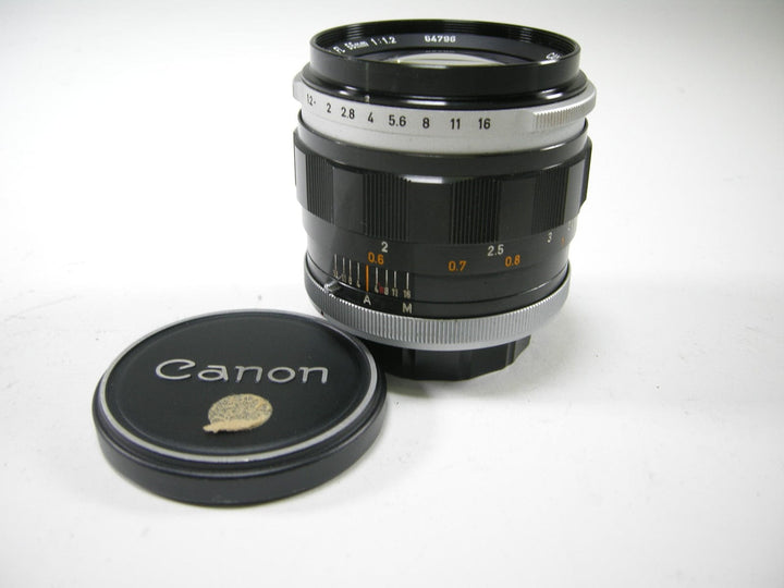 Canon FL 55mm f1.2 lens Lenses Small Format - Canon FD Mount lenses Canon 64796