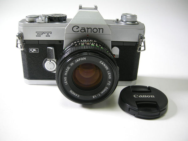 Canon FT QL 35mm SLR film camera with a 50mm f1.8 35mm Film Cameras - 35mm SLR Cameras - 35mm SLR Student Cameras Canon 776368