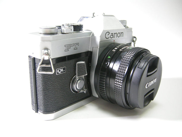 Canon FT QL 35mm SLR film camera with a 50mm f1.8 35mm Film Cameras - 35mm SLR Cameras - 35mm SLR Student Cameras Canon 776368
