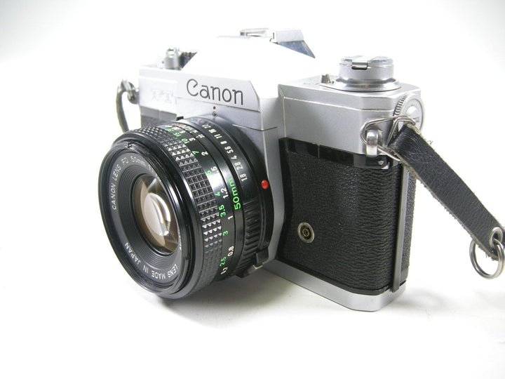 Canon FTb 35mm SLR w/FD 50mm f1.8 35mm Film Cameras - 35mm SLR Cameras Canon 593686