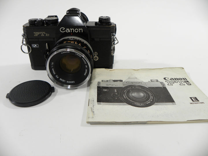 Canon FTb QL 35mm SLR w/FD 50mm f1.8 35mm Film Cameras - 35mm SLR Cameras Canon 09030241A