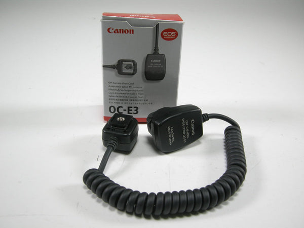 Canon OC-E3 Off Camera Shoe Cord Flash Units and Accessories - Flash Accessories Canon 1950B001