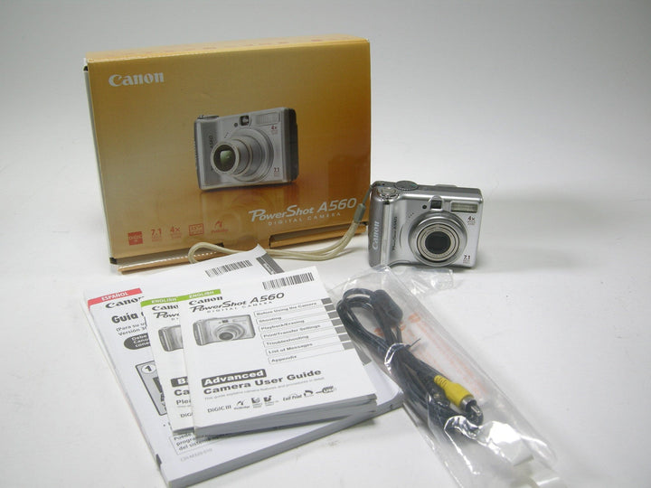 Canon Power Shot A560 7.1mp Digital camera Digital Cameras - Digital Point and Shoot Cameras Canon 5122176983