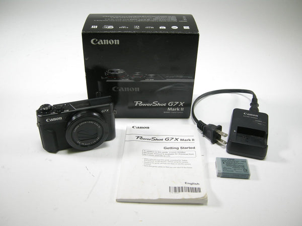 Canon Power Shot G7 Mark II 20.1mp Digital Camera Digital Cameras - Digital Point and Shoot Cameras Canon 018156001154