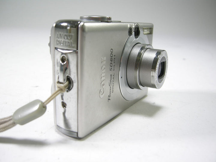 Canon Power Shot SD600 6.0mp Digital Elph (Silver) Digital Cameras - Digital Point and Shoot Cameras Canon 3023313018