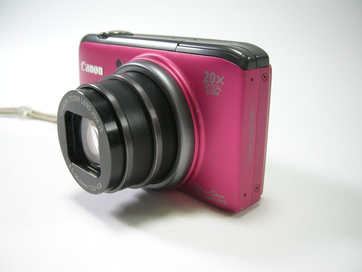 Canon Power Shot SX260 HS 12.1mp Digital camera (Pink) Digital Cameras - Digital Point and Shoot Cameras Canon 462031005668
