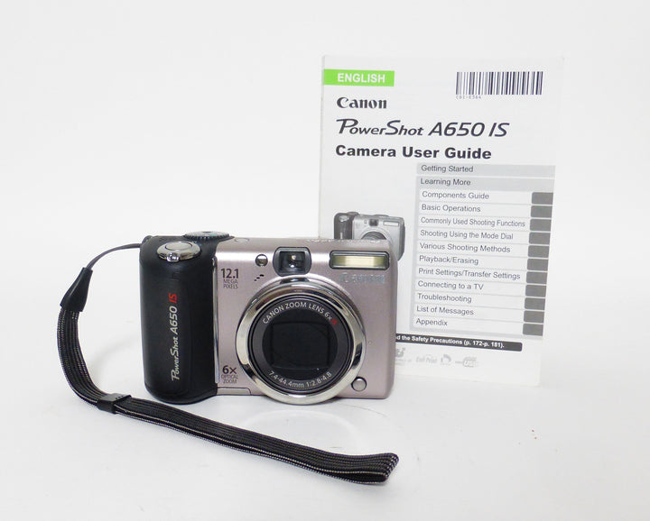 Canon Powershot 650 IS Digital Cameras - Digital Point and Shoot Cameras Canon 5026113940