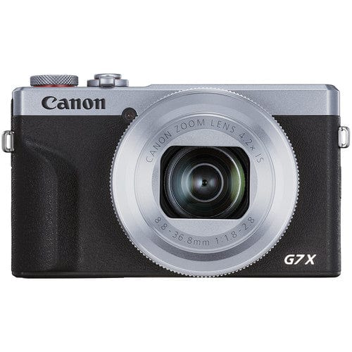 Canon PowerShot G7 X Mark III Digital Camera (Silver) Digital Cameras - Digital Point and Shoot Cameras Canon CAN3638C001