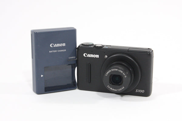 Canon Powershot S100 Digital Camera 12MP Digital Cameras - Digital Point and Shoot Cameras Canon 462032002993