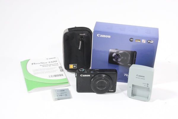 Canon PowerShot S120 Digital Camera 12MP Digital Cameras - Digital Point and Shoot Cameras Canon 59205000364