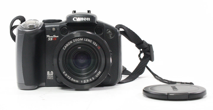 Canon PowerShot S5 IS 12x Zoom 6.0-72.0mm Digital Cameras - Digital Point and Shoot Cameras Canon 6526227028