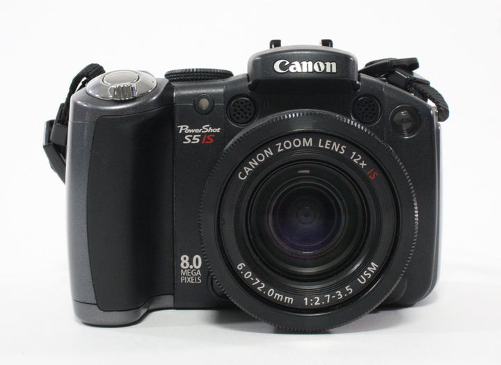 Canon PowerShot S5 IS Point and Shoot Digital Camera Digital Cameras - Digital Point and Shoot Cameras Canon 4628200706