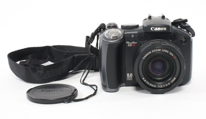 Canon PowerShot S5 IS Point and Shoot Digital Camera Digital Cameras - Digital Point and Shoot Cameras Canon 4628200706