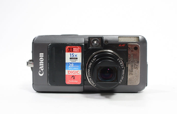 Canon PowerShot S70 Digital Point-and-Shoot Camera 15x Zoom 7.1mp Digital Cameras - Digital Point and Shoot Cameras Canon 8923103861